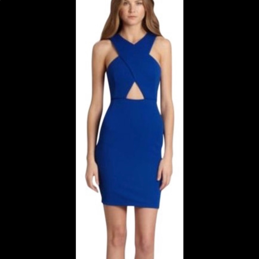Torn by Ronny Kobo Blue Angelica Dress XS